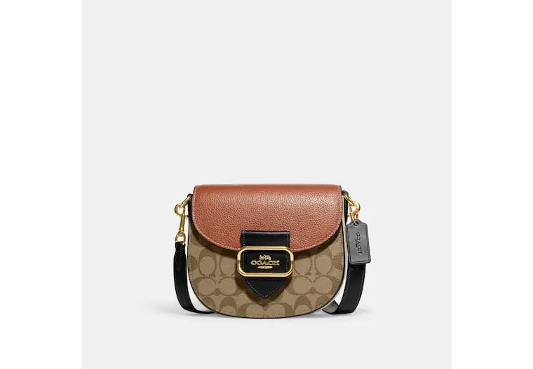 Coach "Jude duffle bag (Silver/sand/taupe")