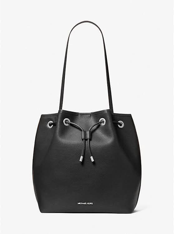 Michael Kors Avery Medium Bucket Tote Bag "Black" حقيبة مايكل كورس أفيري متوسطة الحجم "سوداء"
