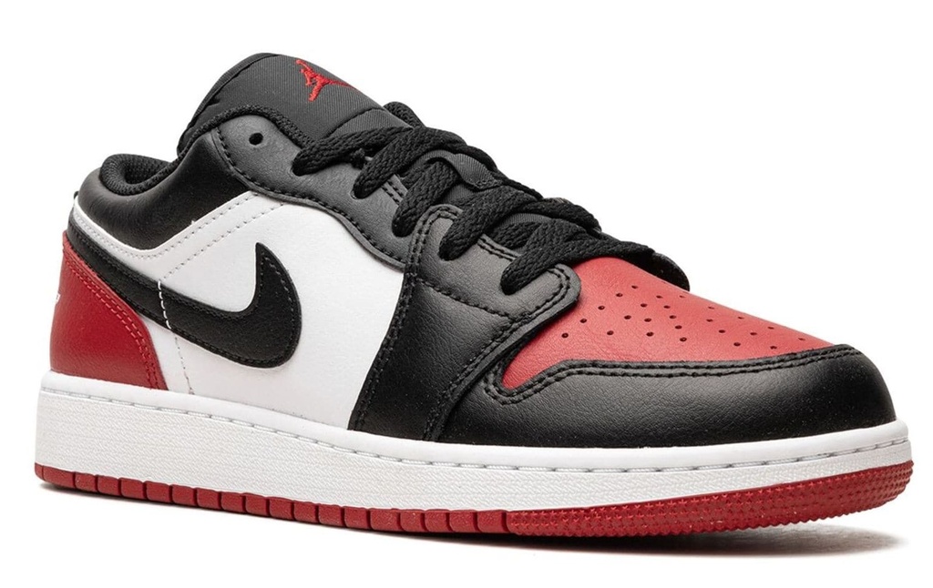 Nike Air Jordan 1 Low "Bred Toe" (7Y)