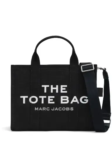 [M0016161-001] Marc Jacobs Tote Bag Medium Black (حقيبة مارك جاكوبس متوسطة الحجم باللون الأسود)