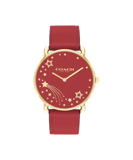 [14504378] Coach Elliot Watch, 36Mm Red